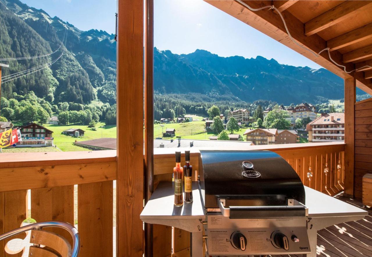 Chalet Belmont Wengen Bagian luar foto