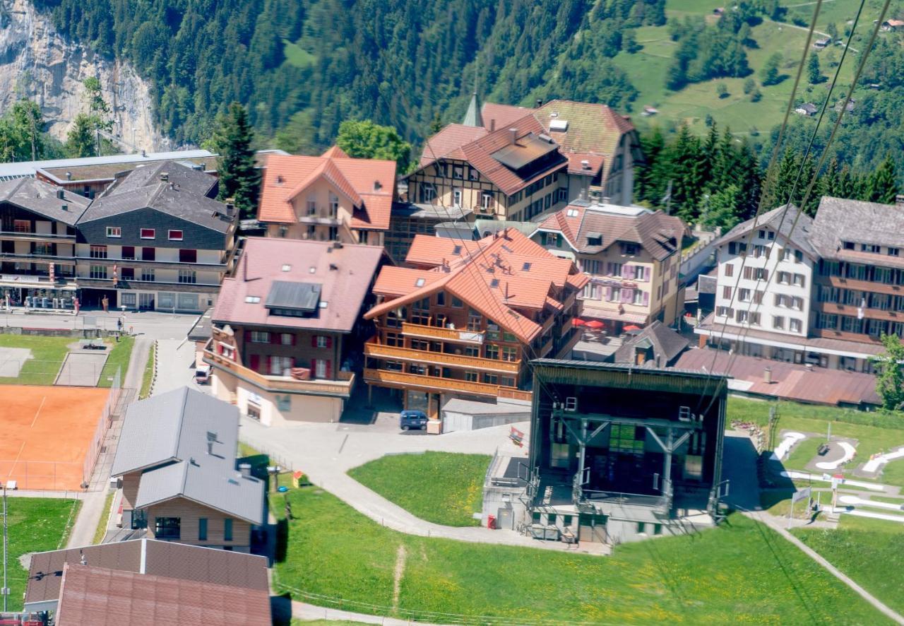 Chalet Belmont Wengen Bagian luar foto