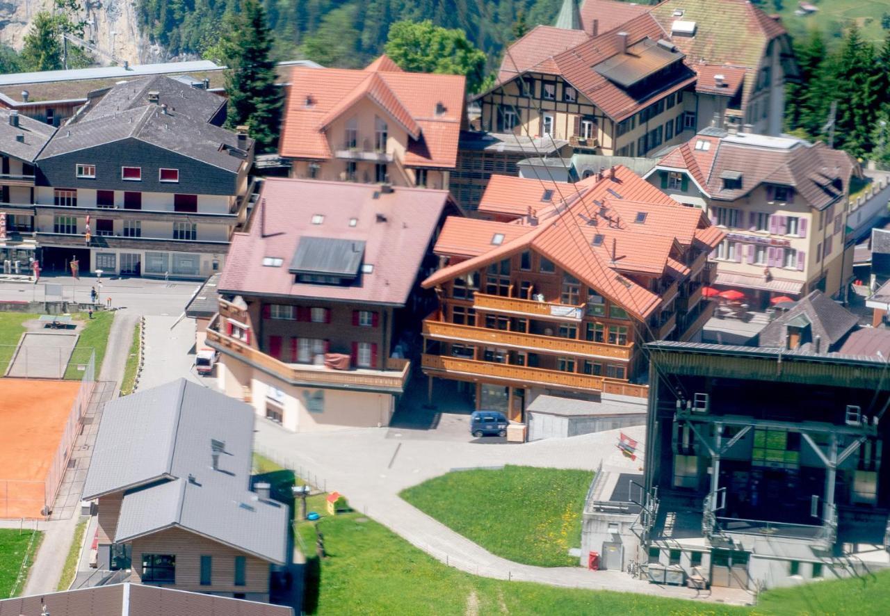 Chalet Belmont Wengen Bagian luar foto