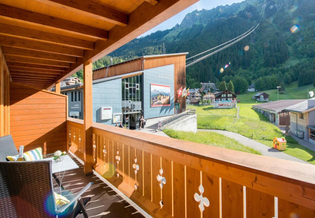 Chalet Belmont Wengen Bagian luar foto