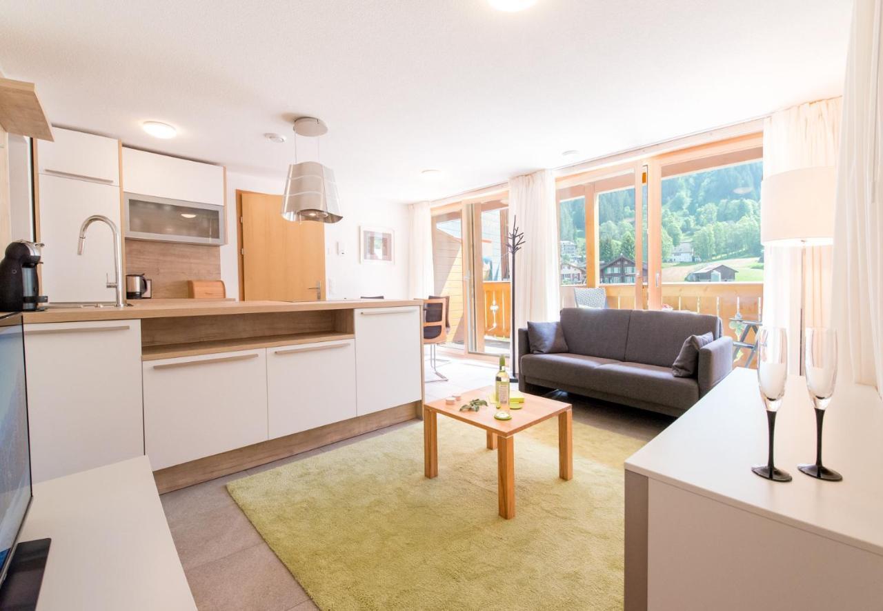 Chalet Belmont Wengen Bagian luar foto