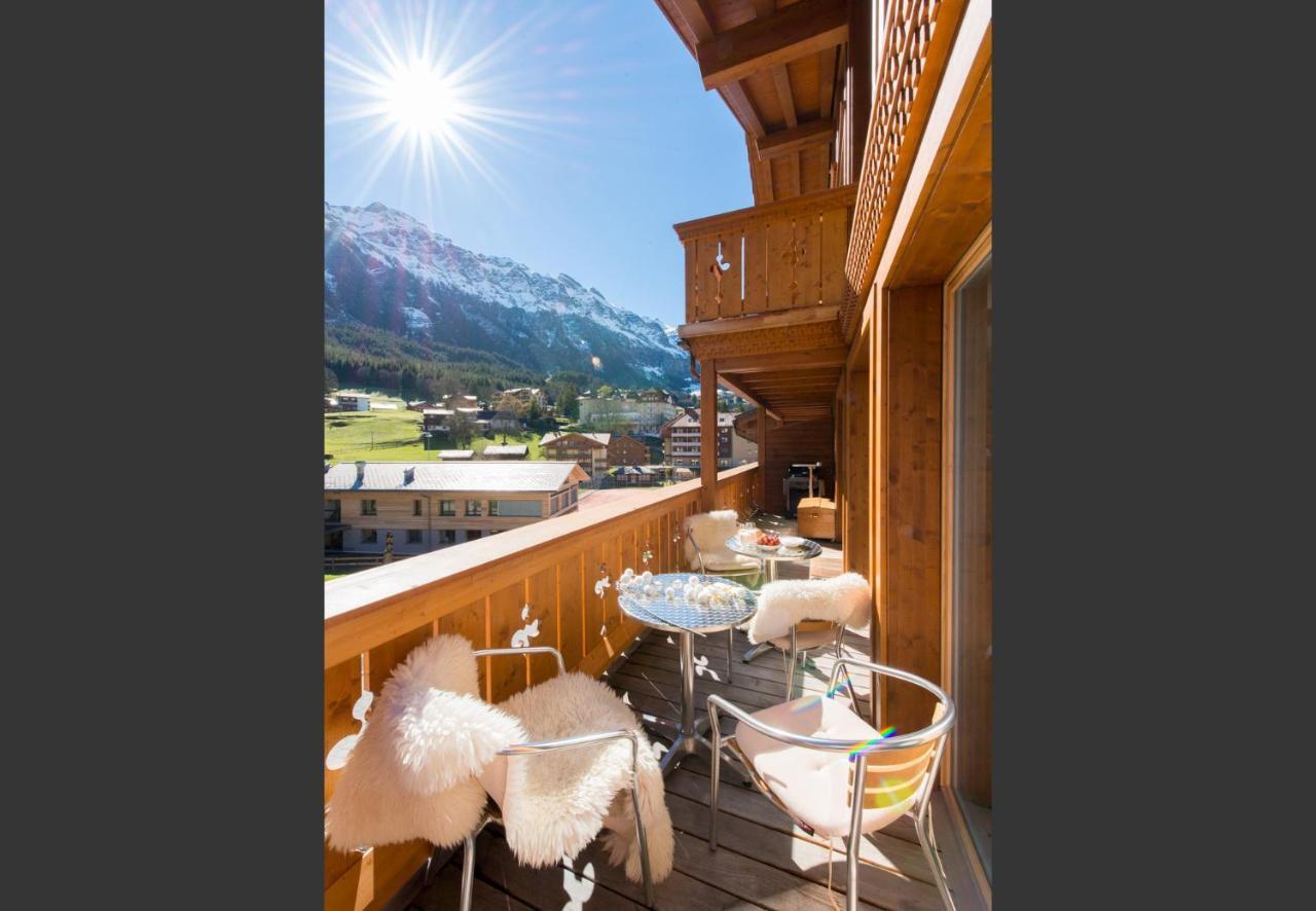 Chalet Belmont Wengen Bagian luar foto